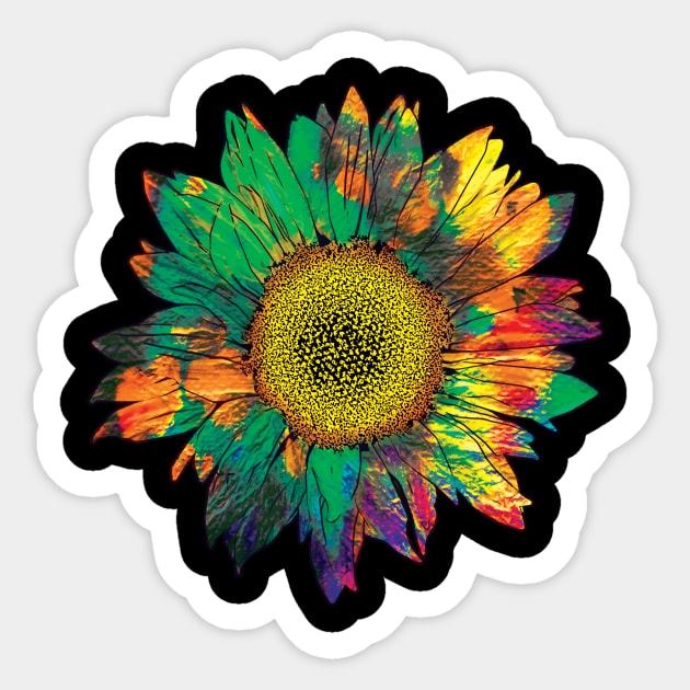 Beautiful sunflower gift Sticker by Anonic